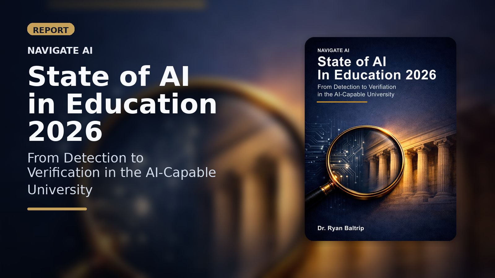 State of AI in Education 2026 - Navigate AI